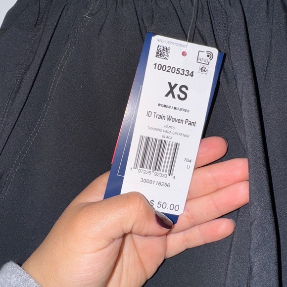 Women Reeboks Training Black Pants XS - Picture 3 of 4